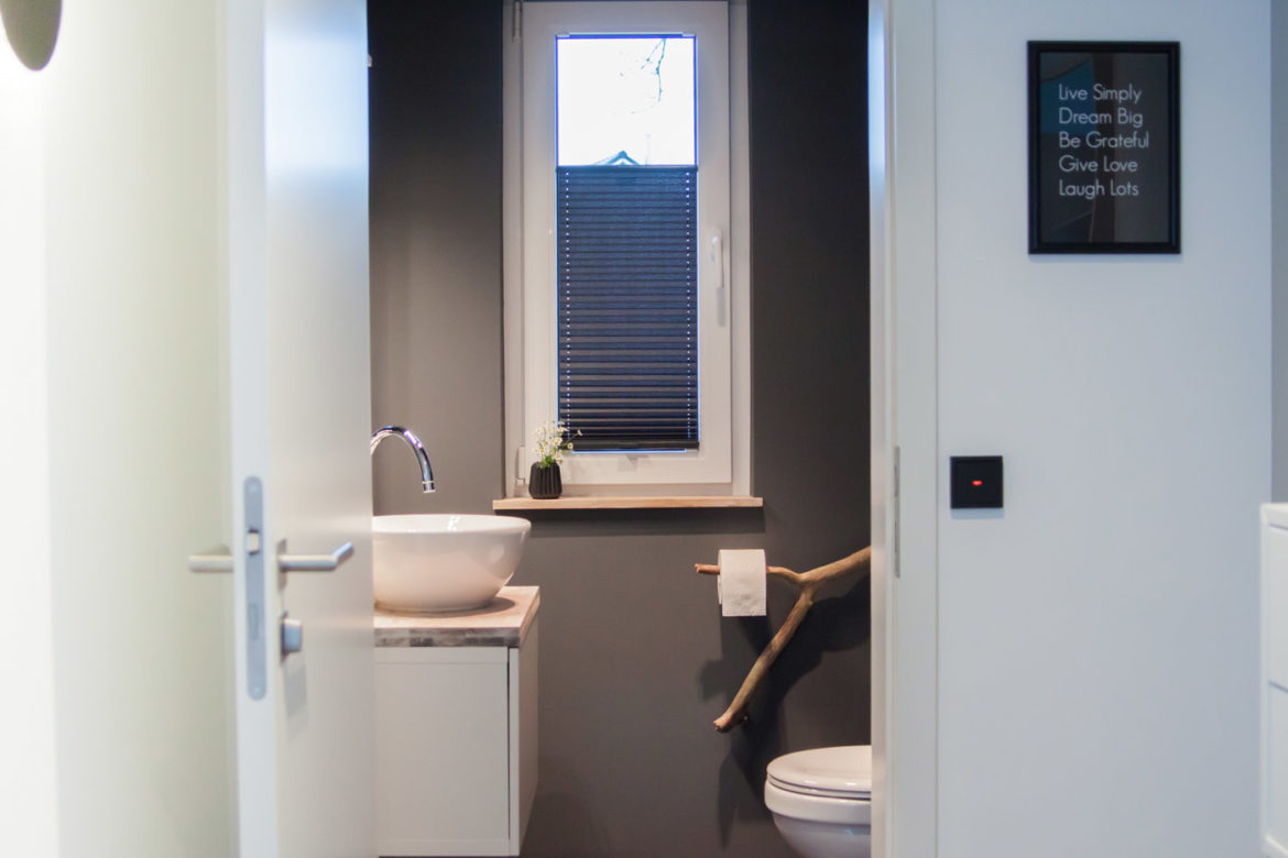 Gäste WC einrichten DIY Inspirationen