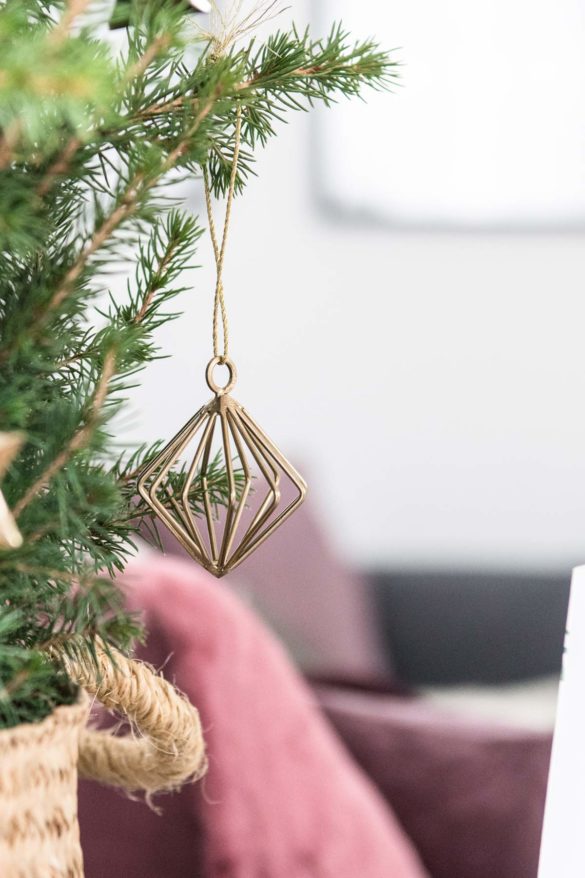 Weihnachtsbaumschmuck gold