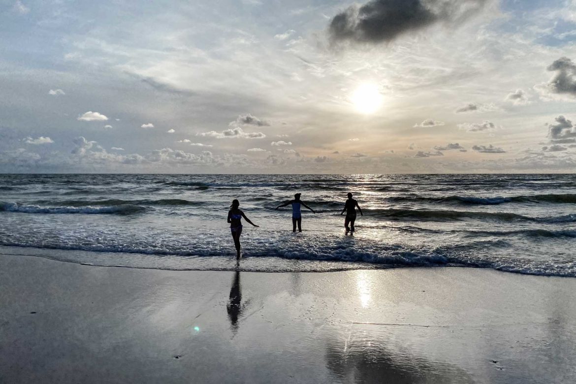 Abendstimmung Strand Sylt