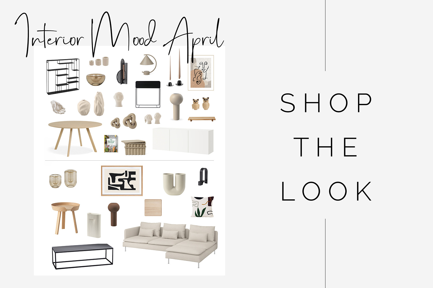 Shop The Look: Interior Mood April
