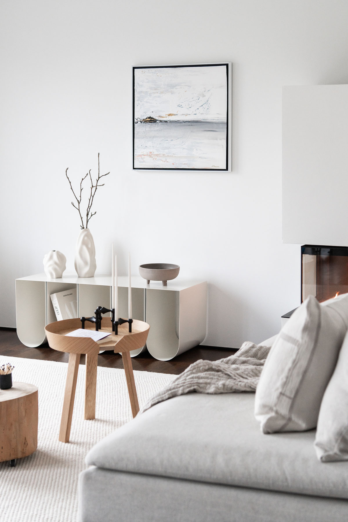 Kunst Gemälde im Wohnzimmer