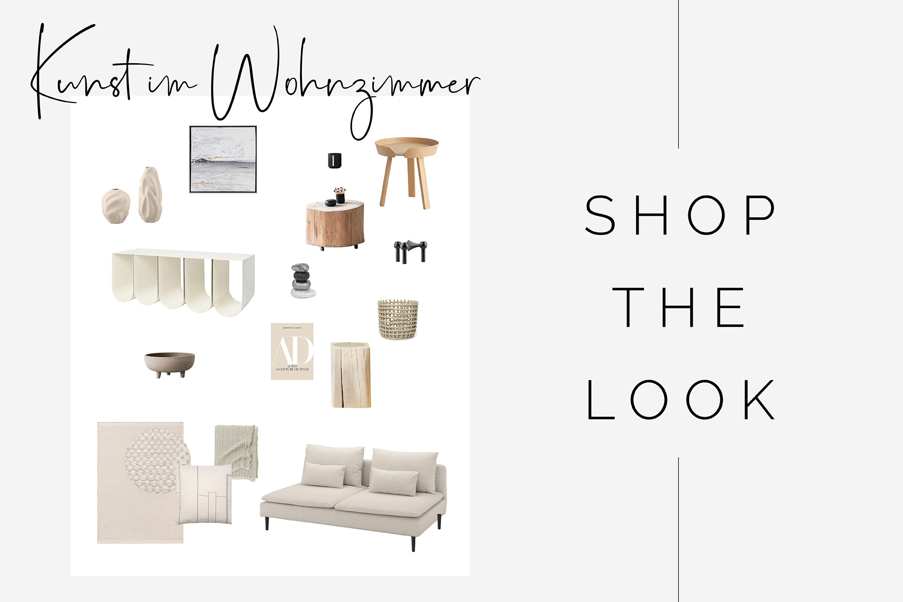 Shop The Look Wohnzimmer2022