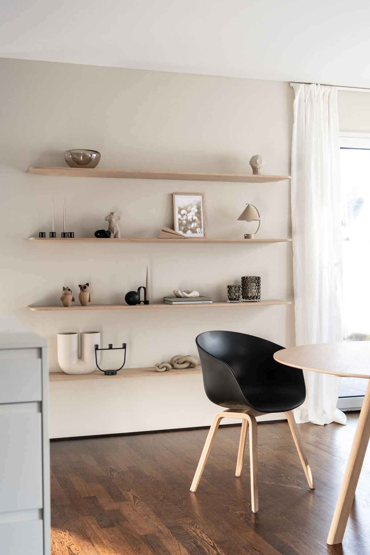 Wand gestalten Esszimmer